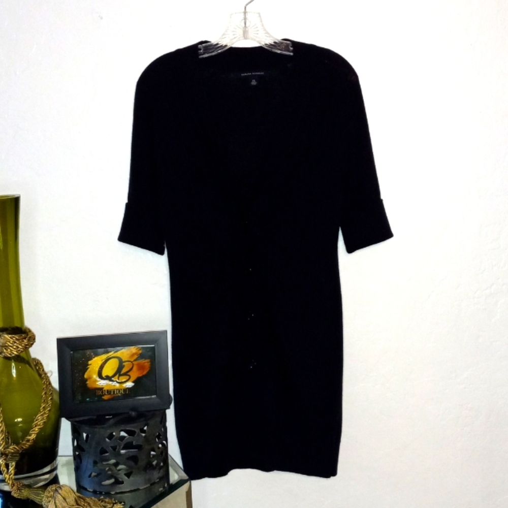 XSmall Banana Republic V-Neck Button Down The Front  Black  Cardigan Sweater  Dr